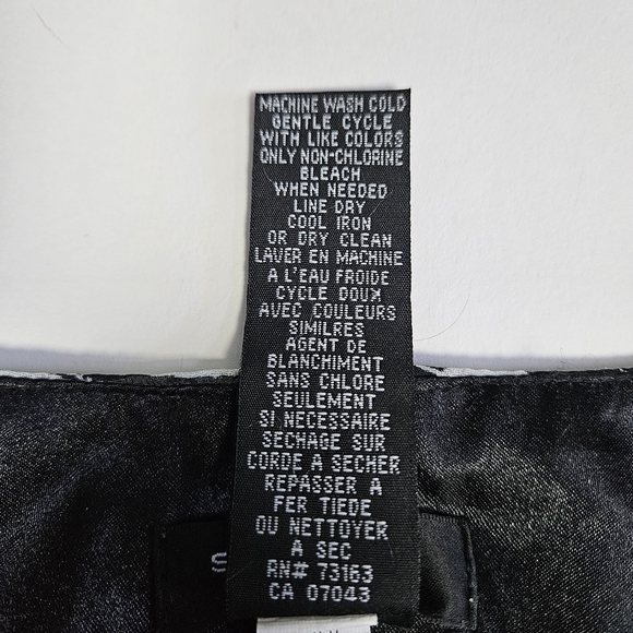 Spense Women's Sleeveless Black And White Pleated Top With Overlay Size … - Picture 5 of 6